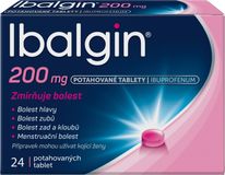 Ibalgin ® 200mg potahované tablety 24 ks