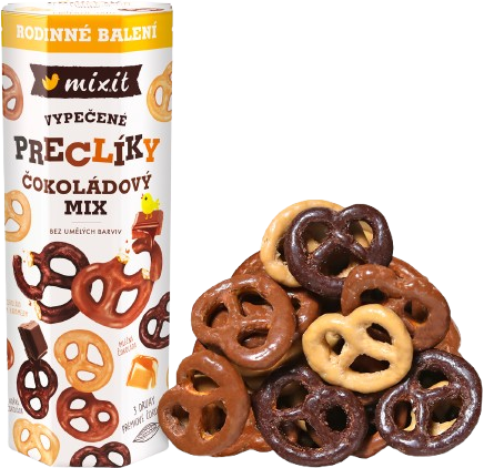 Mixit Velké preclíky - Čokoládový mix 500 g
