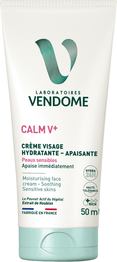 Vendome CALM V+ Zklidňující hydratační krém na obličej 50 ml
