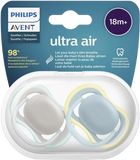 Philips Avent Šidítko Ultra air neutral 18m+ 2 ks