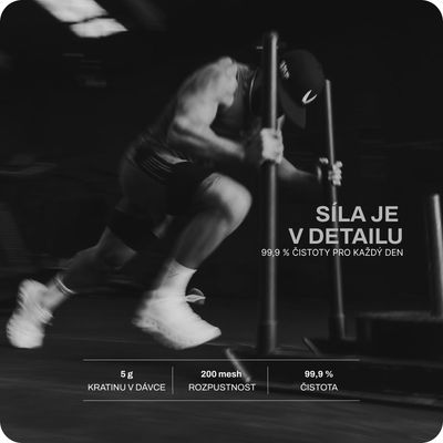 Pulse Performance Micronized Creatine 180 kapslí