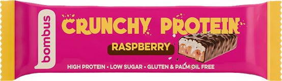 Bombus Crunchy Maliny 50 g
