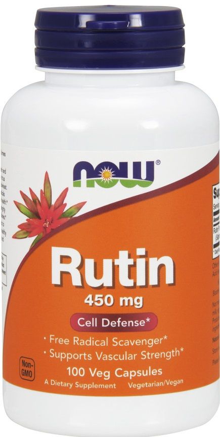 Now Foods Rutín 450 mg 100 kapszula