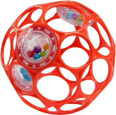 Oball Hračka RATTLE 10 cm orange 0m+