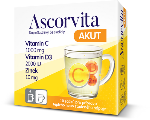Ascorvita AKUT nápoj 10 x 3 g