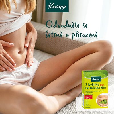 Kneipp 3 bylinky na odvodnění 60 tobolek
