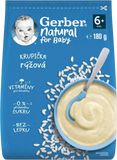 Gerber Natural rýžová krupička 180 g
