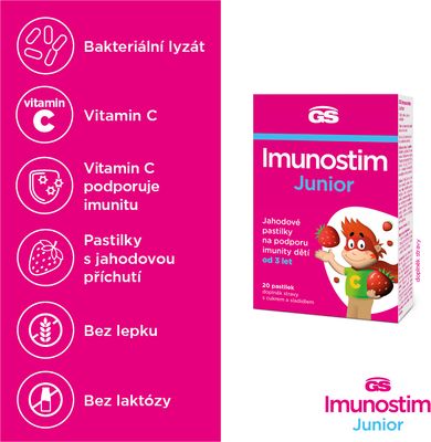 GS Imunostim Junior 20 pastilek