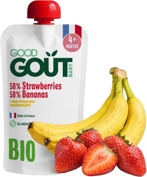 Good Goût BIO Jahoda s banánem 120 g