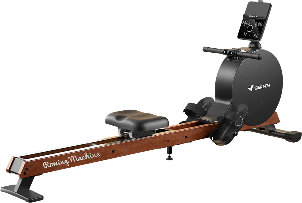 Merach R21 Samonapájecí magnetický veslovací trenažér– odpor 60 kg, nosnost 150 Kg