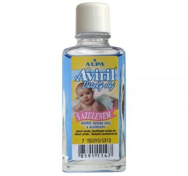 Aviril Dětský olej s azulenem 50 ml