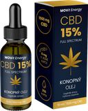 MOVit Energy CBD 15% Full Spectrum Konopný olej 10 ml