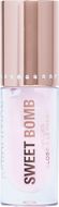 Revolution Sweet Bomb Lip Gloss Candyfloss Pink Glitter lesk na rty 4.5 ml