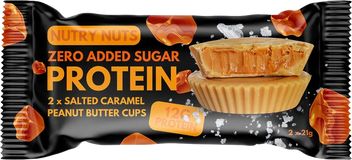 Nutry Nuts Proteinové košíčky - slaný karamel s arašídovým máslem 2 x 21 g