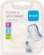 MAM Dudlík na lahev V1- pomalý 0m.+ vel. S