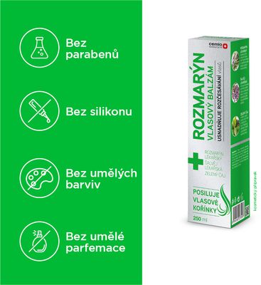Cemio Rozmarýn vlasový balzám 250 ml