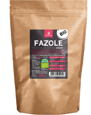 Allnature Fazole adzuki BIO 500 g