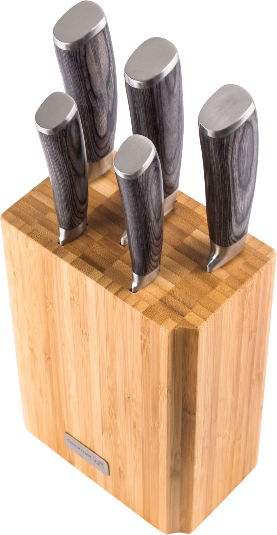G21 Sada nožů Gourmet Stone + bambusový blok
