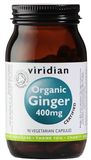 Viridian Ginger 400 mg Organic 90 kapslí
