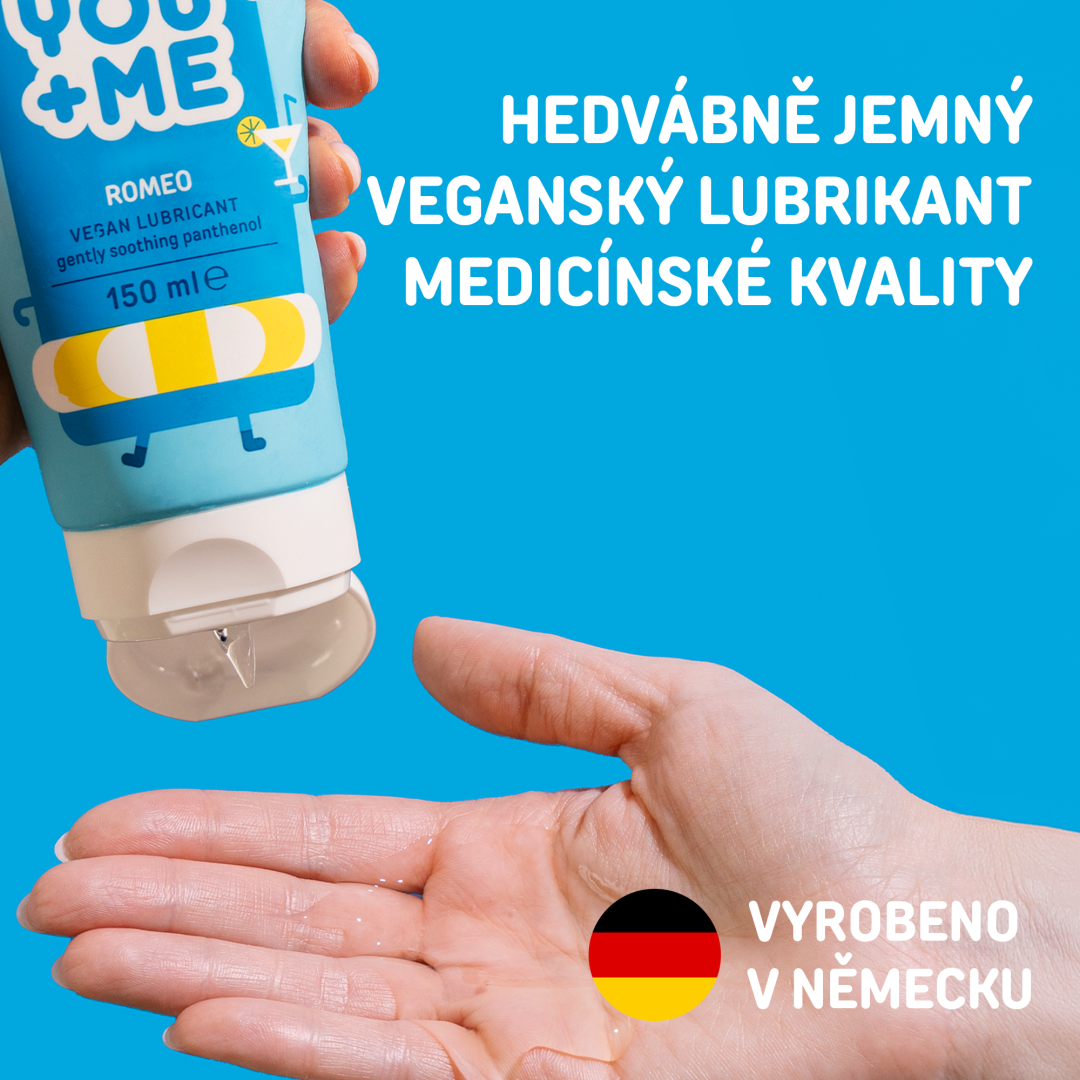 You Me Waterlube lubrikant s přídavkem zklidňujícího panthenolu 150 ml