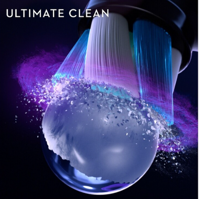 Oral-B iO Series Ultimate Clean kartáčkové hlavy, černé 8 ks