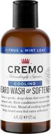 Cremo Cooling beard wash & softener 2in1 citrus & mint leaf - Osvěžující šampón na vousy 177 ml