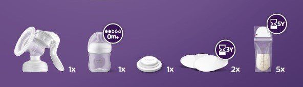 Philips Avent Odsávačka mateřského mléka manuální SCF430/20