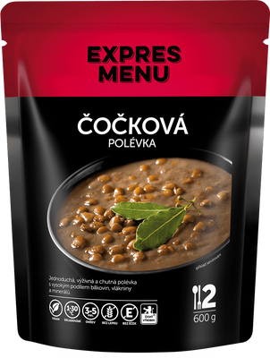 EXPRES MENU Čočková polévka 2 porce 600 g
