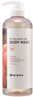 Mizon My Relaxing Time Body Wash úžasná broskev sprchový gel 800 ml
