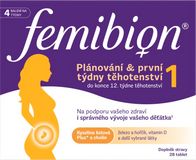 Femibion 1 Plánování a první týdny těhotenství 28 tablet