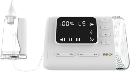 Neno Odsávačka nosních hlenů Nariz bezdrátový s Active AirFlow, UV sterilizací, LED světlem