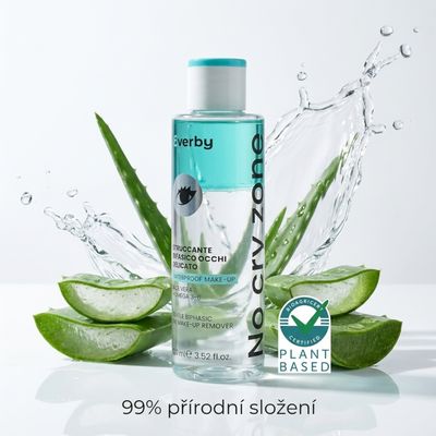 Erboristica Everby No Cry Zone Jemný dvoufázový odličovač očí na voděodolný make-up 100 ml