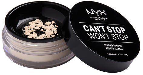 NYX Professional Makeup Professional Makeup Can't Stop Won't Stop Setting Powder Fixační pudr - 01 Light 6 g