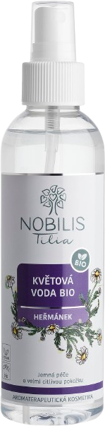 Nobilis Tilia Květová voda BIO Heřmánek 200 ml