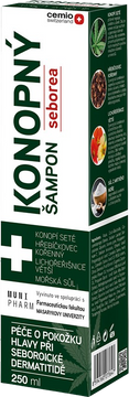 Cemio Konopný šampon Seborea 250 ml