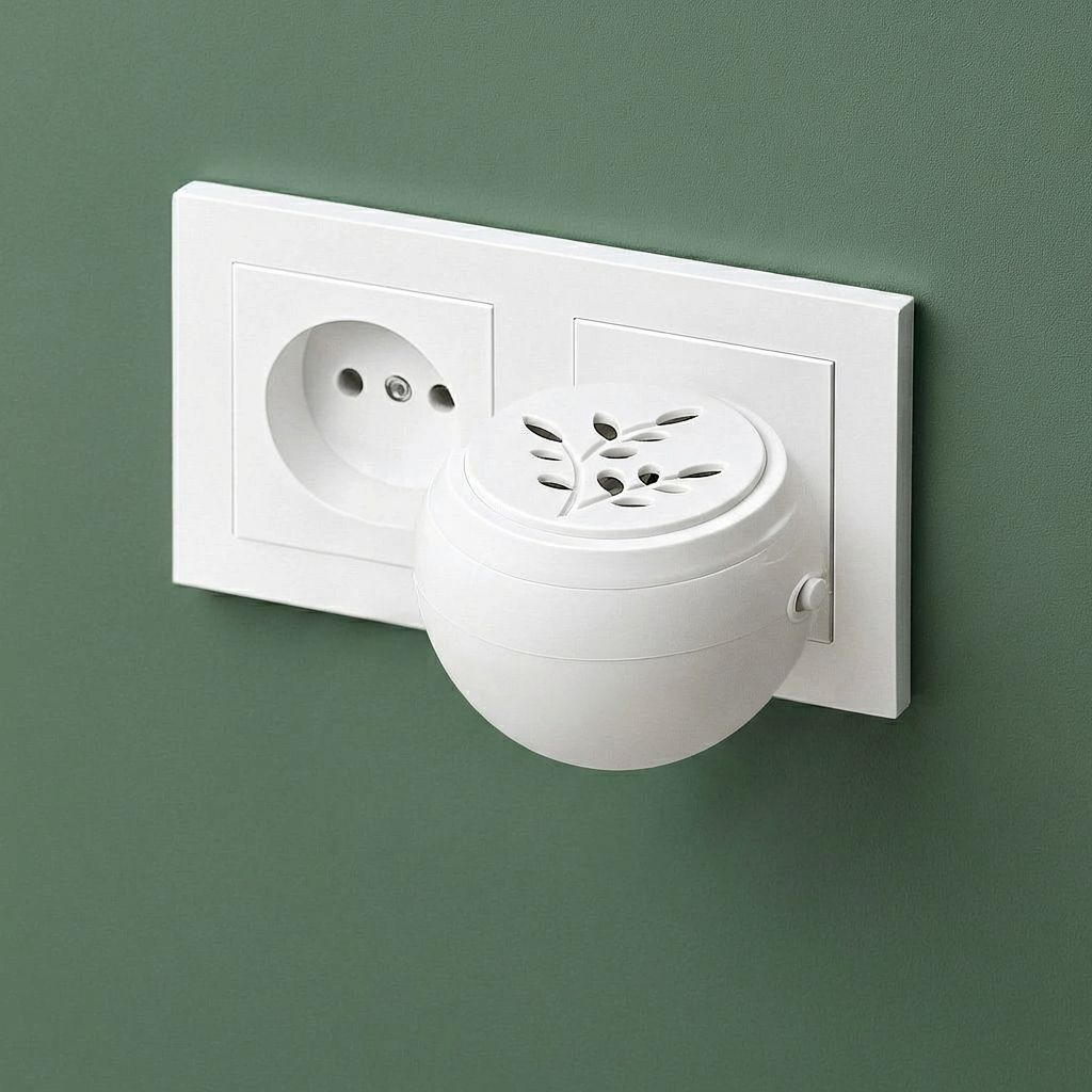 Purae Wall Elektrický aroma difuzér do zásuvky na esenciální oleje