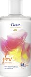 Dove Bath Therapy Glow Pěna do koupele a sprchový gel 400 ml