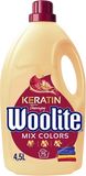 Woolite Keratin Therapy na barevné prádlo, tekutý prací přípravek s keratinem 4.5 l