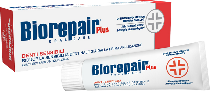 Biorepair Plus Sensitive Teeth pasta 75 ml
