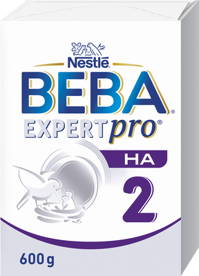 Nestlé Beba Expert HA 2, pokračovací kojenecké mléko 600 g