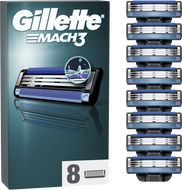 Gillette Mach3 Náhradní holicí hlavice pro muže 8 ks