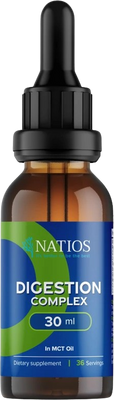 Natios Digestion Complex, Bylinné kapky v MCT oleji 30 ml