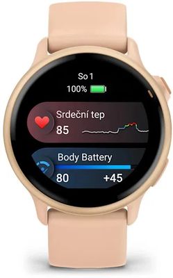 Garmin vívoactive 6 Metallic Pink Dawn