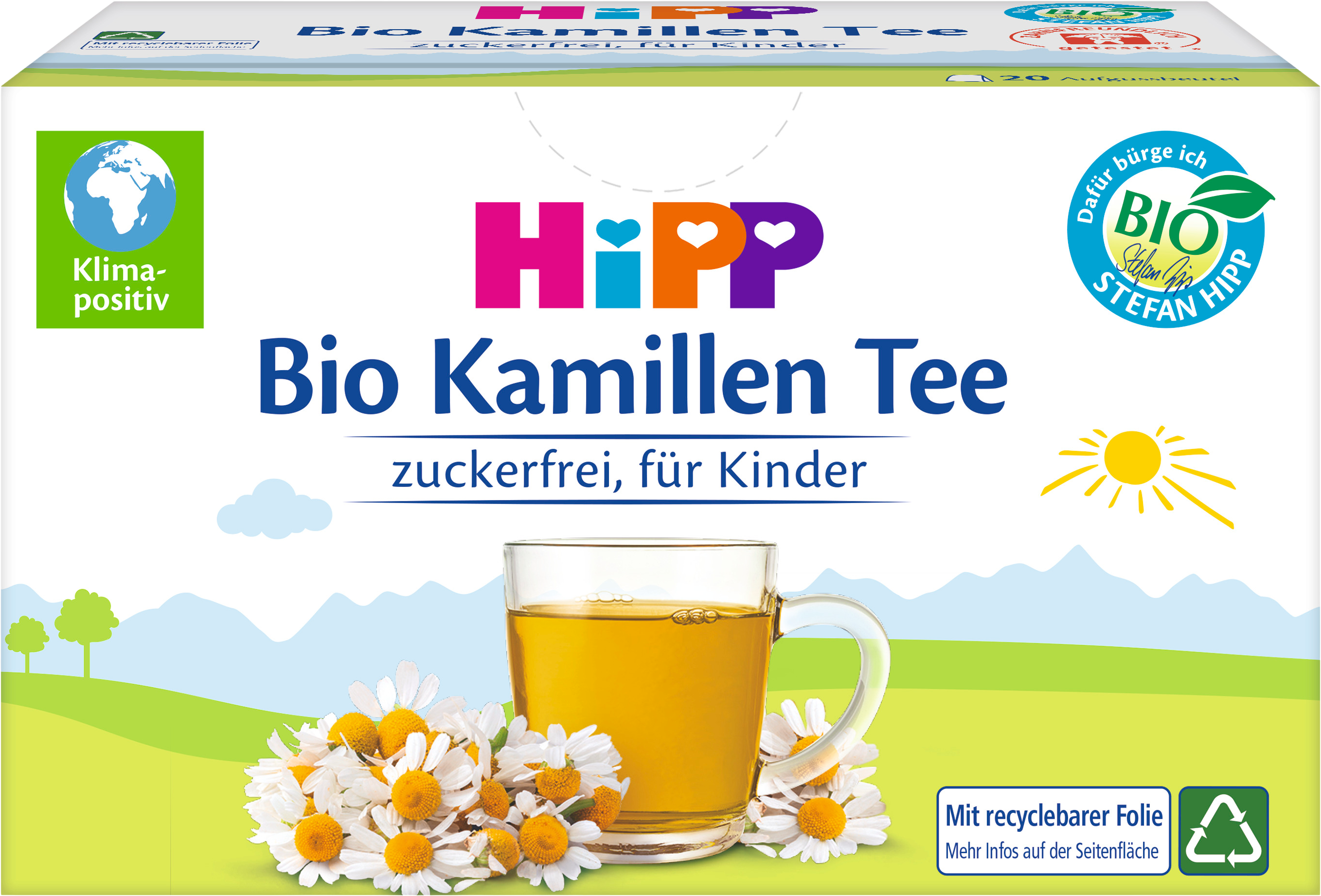 HiPP BIO Heřmánkový čaj 20 x 1.5 g