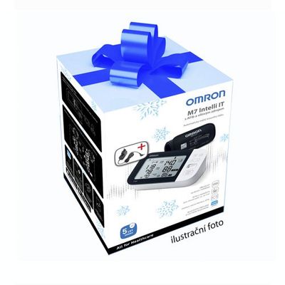 Omron M7 Intelli IT s AFib + zdroj (set)