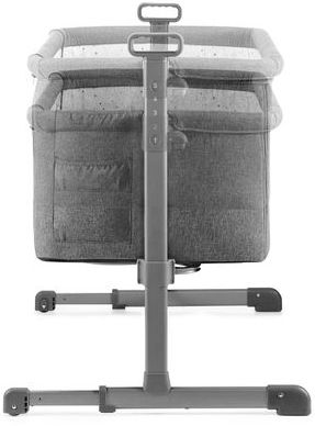 Kinderkraft , Přístavná postýlka Neste – Grey melange 9 kg