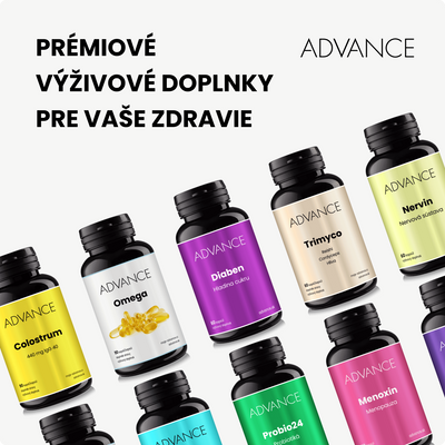 ADVANCE VitaCé - přírodní vitamín C 60 kapslí