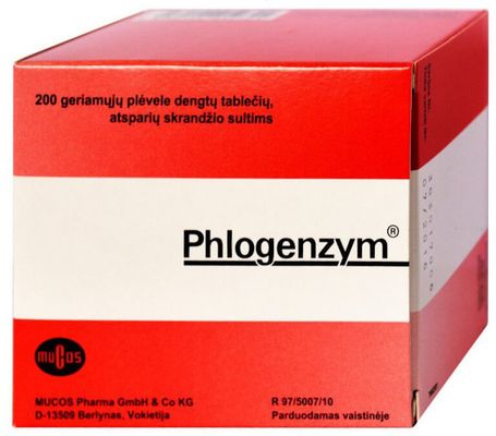 Phlogenzym potažené tablety 200ks