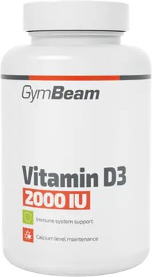 GymBeam D3-vitamin 2000 NE 240 lágy tabletta