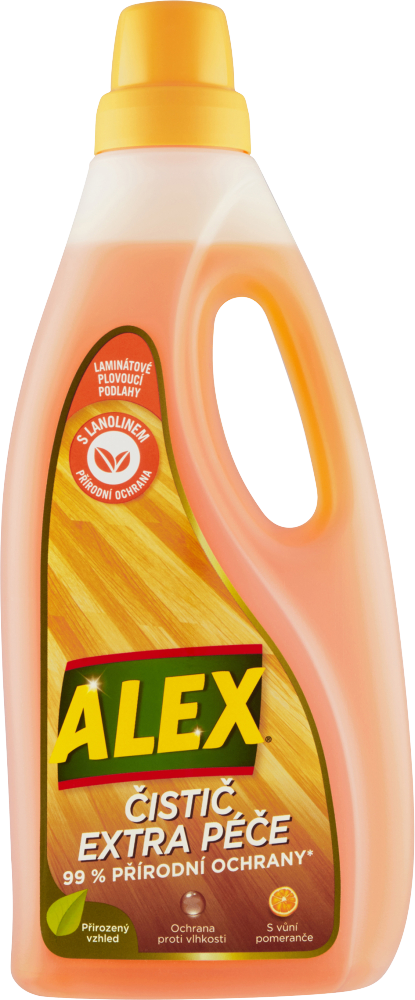 Alex Čistič extra péče na laminát s vůní pomeranče 750 ml